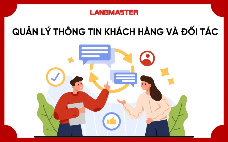 Quản lý thông tin khách hàng và đối tác - Nhiệm vụ của Sale Admin