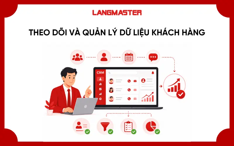 Theo dõi và quản lý dữ liệu khách hàng