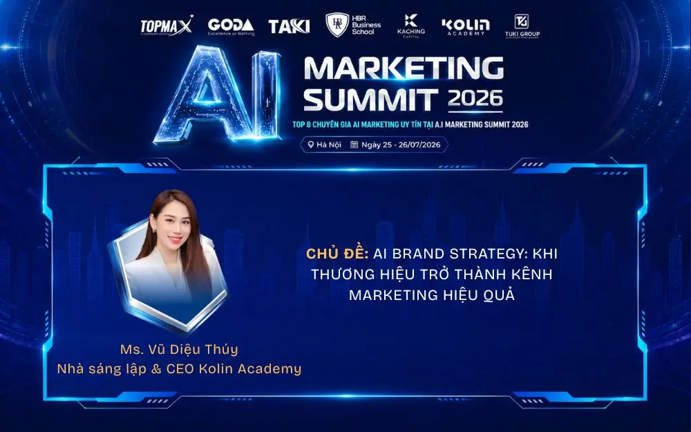 Ms. Vũ Diệu Thúy – Nhà sáng lập & CEO Kolin Academy