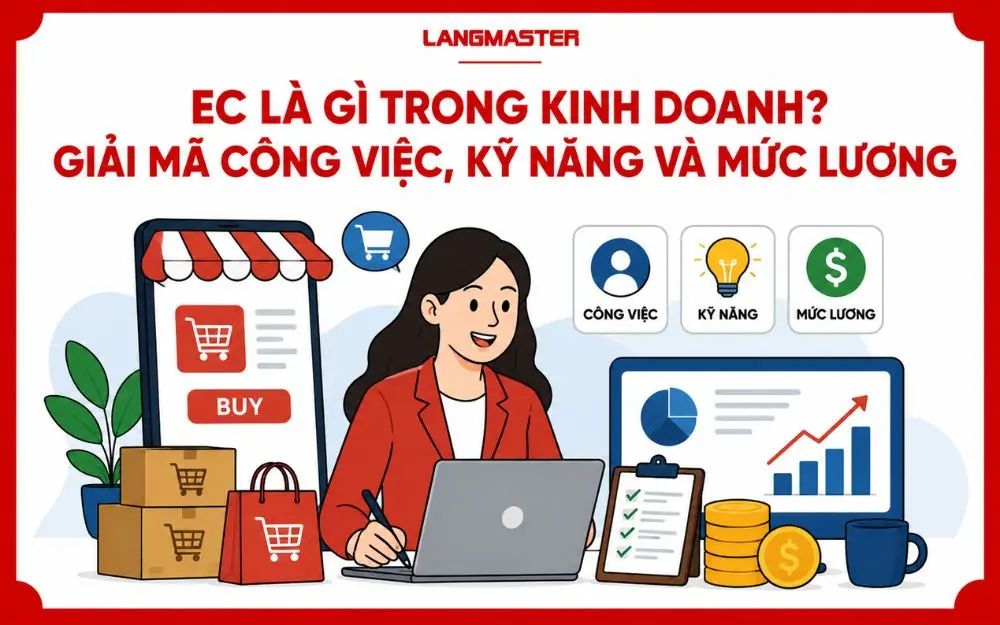 EC LÀ GÌ TRONG KINH DOANH? GIẢI MÃ CÔNG VIỆC, KỸ NĂNG VÀ MỨC LƯƠNG