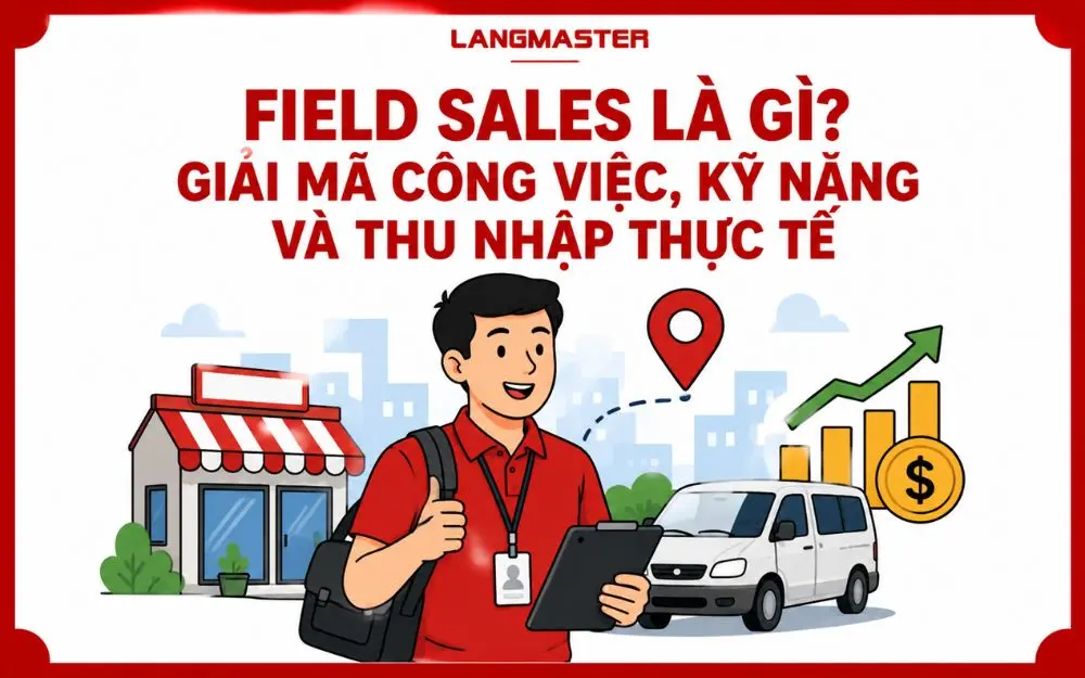 FIELD SALES LÀ GÌ? GIẢI MÃ CÔNG VIỆC, KỸ NĂNG VÀ THU NHẬP THỰC TẾ