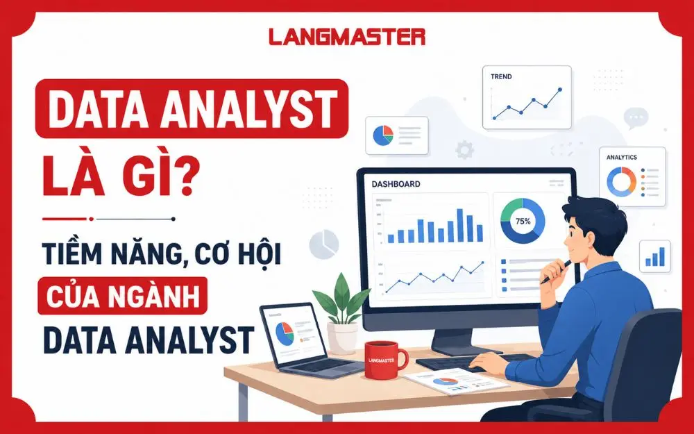 DATA ANALYST LÀ GÌ? TIỀM NĂNG, CƠ HỘI CỦA NGÀNH DATA ANALYST